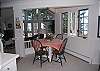 Dining area by the kitchen