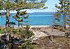 Beach path to Lake Michigan