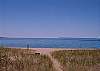 Beach path to Lake Michigan