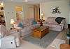 Living room with sofa bed