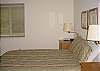 2nd bedroom with queen bed on the lower level