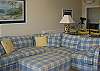 Living room with sofa bed