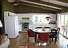 Dining room and kitchen