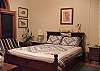 Master bedroom with king bed