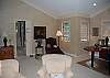 Master suite with king bed, TV and private bath on the second floor