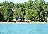 View of Over the Bridge from out on Big Glen Lake