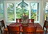 Dining room with lake view