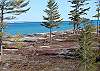 Lake Michigan with view of Sleeping Bear Point