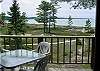 Deck off of the living room