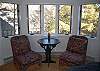Sitting area in the master bedroom