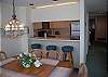 Dining room and kitchen