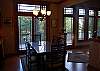 Dining room with deck