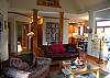 Living room and kitchen