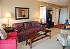 Living room with sofa bed