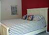 3rd bedroom with queen bed on the second floor