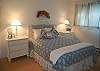 2nd bedroom with queen bed on the second floor