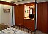 Master bedroom with queen bed