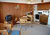 Dining area and kitchen