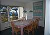 Dining room with lake view