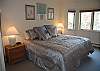Master bedroom with king bed and private bath