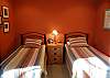 3rd bedroom with two twin beds on the second floor