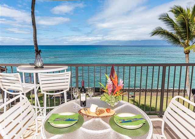 This stunning view from your lanai