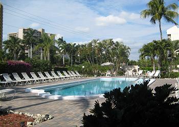Marco Island Condominium rental - Exterior Photo - Oversized Heated Pool