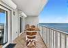 Even the balcony of this great unit has spectacular tile flooring!