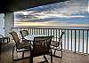 Enjoy the endless views of the Gulf of Mexico from this spacious, Gulf front balcony.