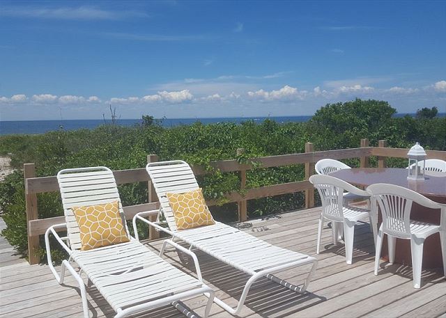 Lounge on the deck