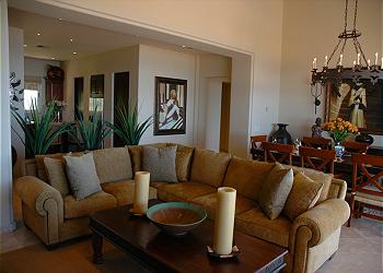 Enjoy the view from the confortable living room.