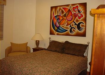 The third bedroom in the second floor condo.