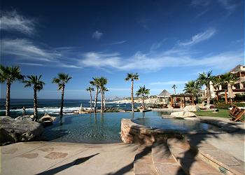 The Punta Ballena beach club, a short golf cart ride away.