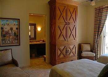 The third suite has a private bath with shower.