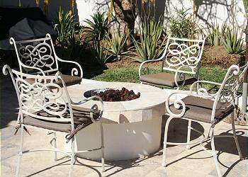 Outdoor Gas Fire Pit