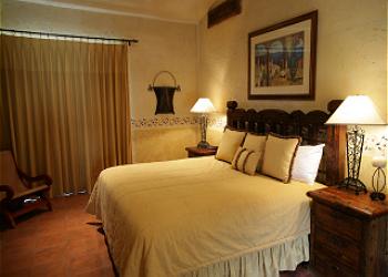 Each suite has a private bath.