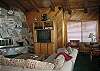 Real fireplace, cable TV and DSL wireless internet access!