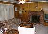 Has a real fireplace!