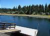 You can fish, raft or canoe right from the back yard