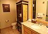 Granite countertops and new tile.