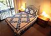 Light and bright, Queen bed.