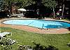 Guests at Helios North have access to the sparkling pool next door at Mammoth Estates.