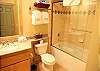 Attached private master bathroom.