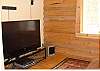 Big Screen TV with Surround Sound