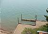 Gravel beach and back fill docking area.