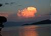 Fantastic late afternoon cloud formation over Flathead Lake.