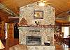 Fireplace from the Living Room