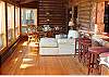 Sitting room and breakfast bar