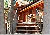Steps to the deck