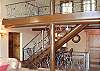 Stairways up and down from Living Room
Locking Gates to protect little ones.